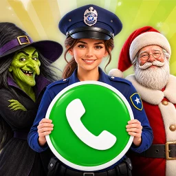 Icono de Policía de niños: llamada